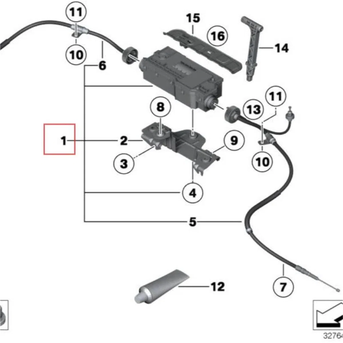 34436874219 Marque Électronique Actionneur De Frein De Stationnement Module De Commande Pour BMW Série 5 F07 34436869479 34436868045