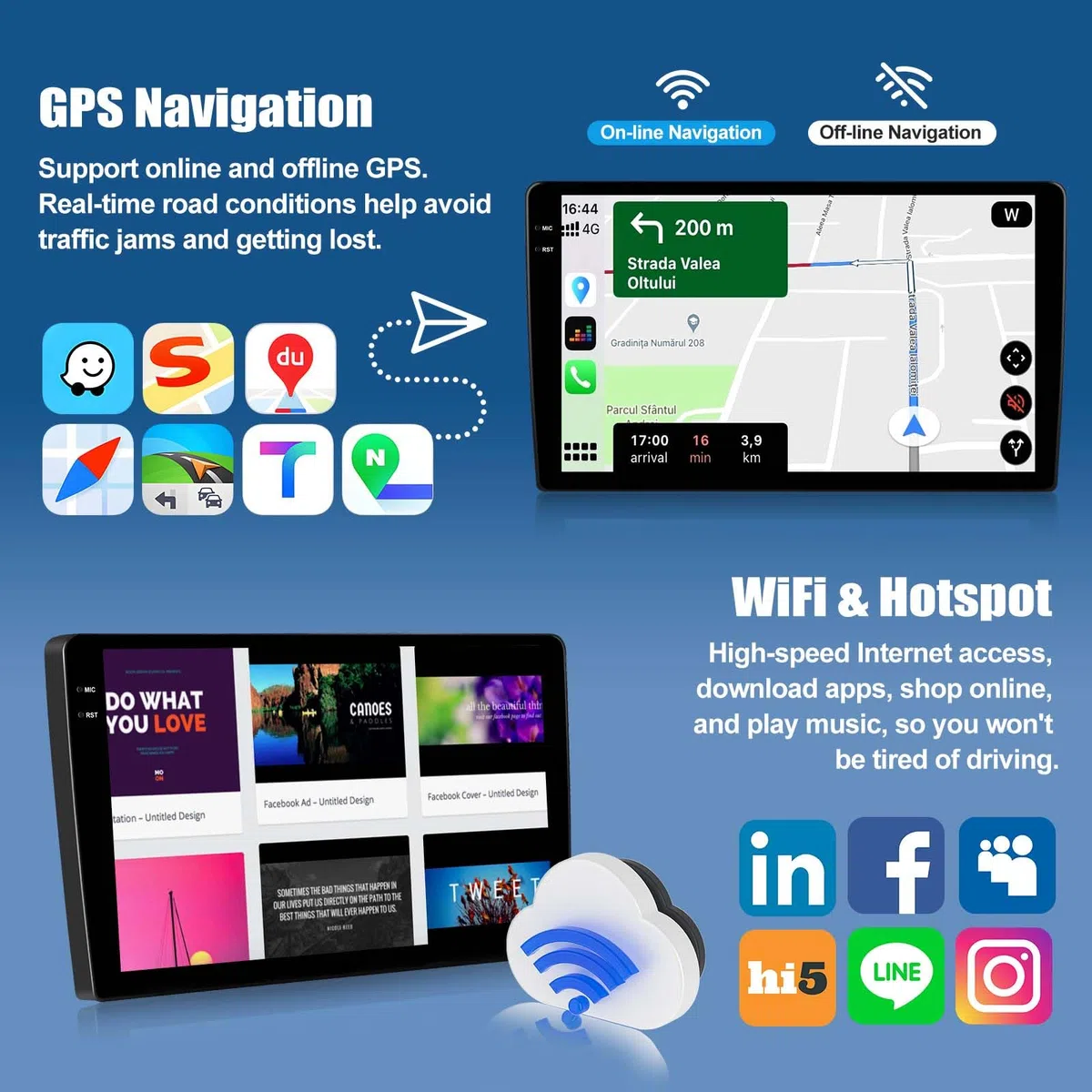 OiLiehu 4G+128G Android 15 Autoradio pour Kia Rio 2012-2015 avec CarPlay Android Auto sans Fil, 9“ INCELL Écran Tactile Radio avec GPS WiFi Lien Miroir Bluetooth FM/RDS EQ SWC Caméra Arrière