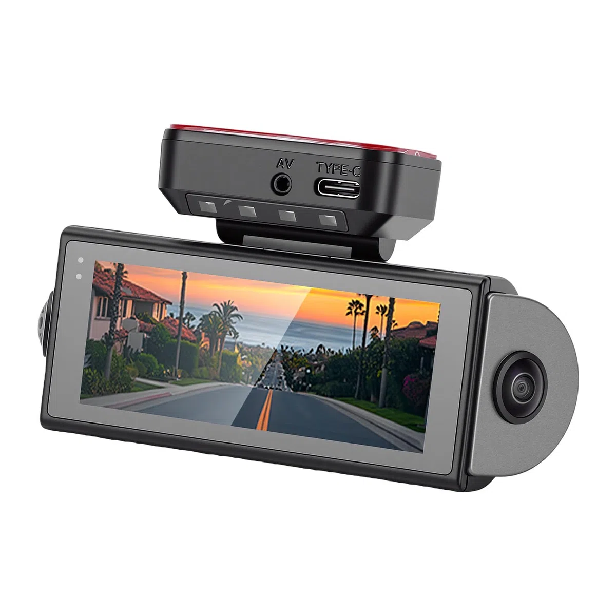 Annadue Caméra de Tableau de Bord 4K Avant et Arrière avec écran de 3,39