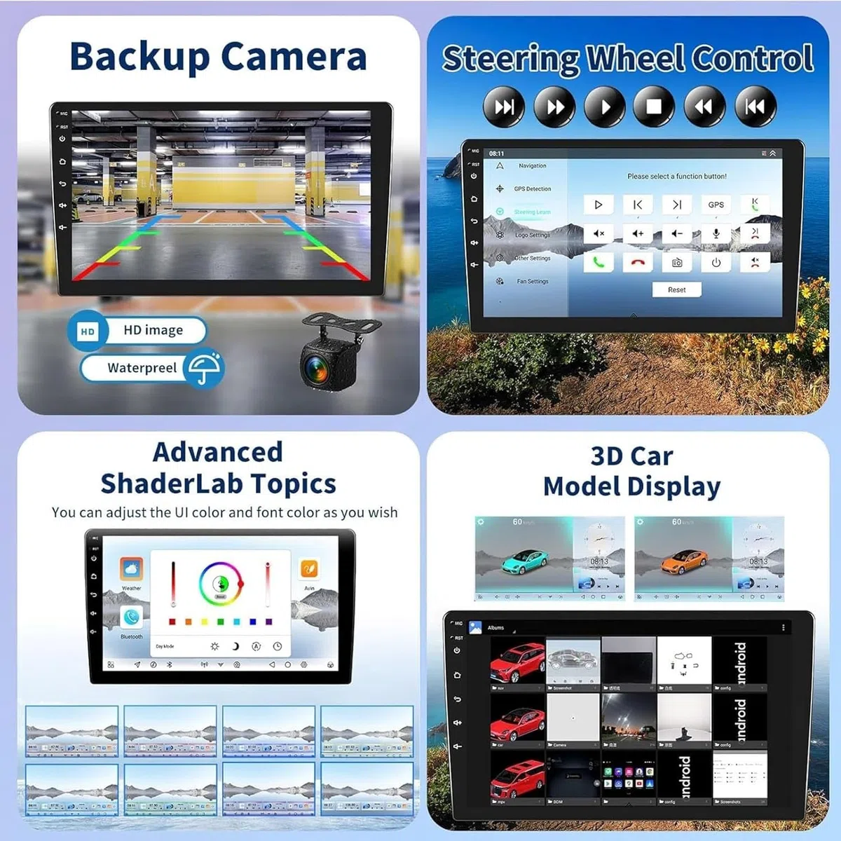 Android 15 Autoradio,pour Ford Ecosport 2013-2016.