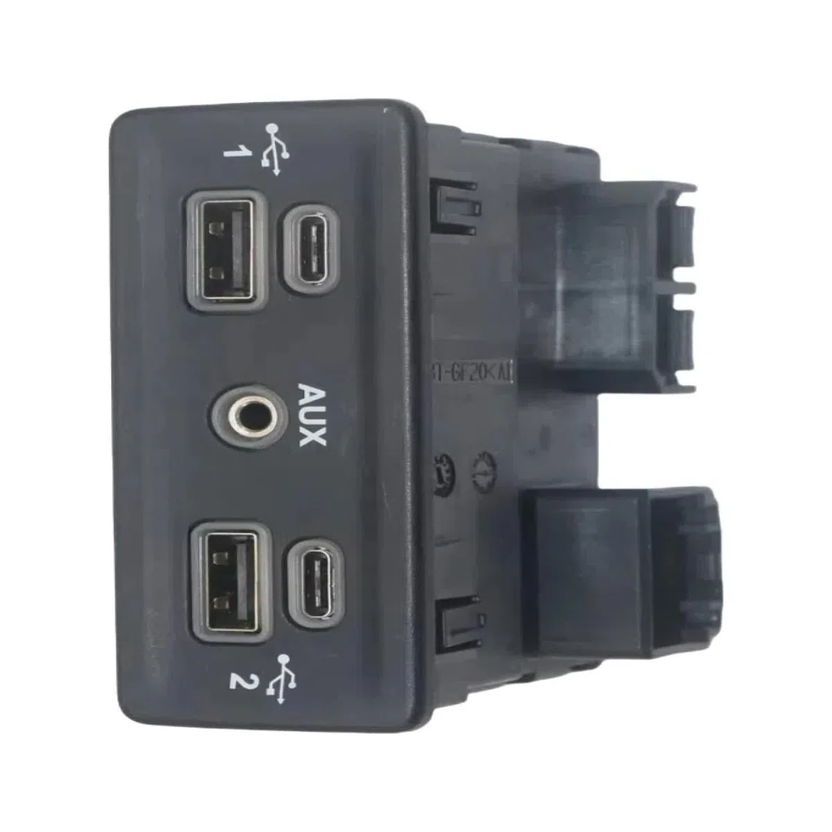 Général Module d'interfaces de centres multimédia de voiture avec ports USB Charge rapide et défense pour plusieurs véhicules Module de lecteur audio automatique d'origine