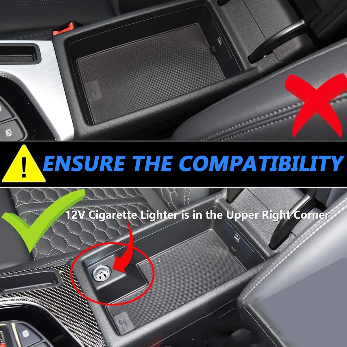 Chargeur sans Fil pour Voiture A4/S4/S5/RS4/A4L/A5/RS5 2017-2024, Accessoires de Console Centrale, Chargeur sans Fil 15 W et Chargeur Rapide USB 27 W.