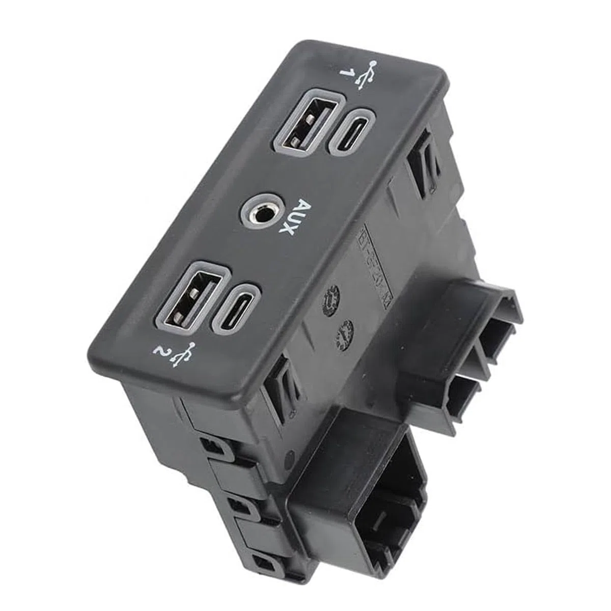 Général Module d'interfaces de centres multimédia de voiture avec ports USB Charge rapide et défense pour plusieurs véhicules Module de lecteur audio automatique d'origine