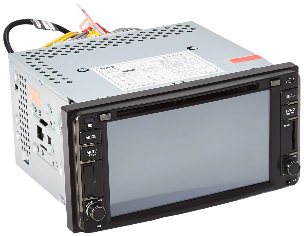 PYLE PLDNTC65 Remplacement Direct d'usine pour Toyota Land-Cruiser 2000-2006 écran Tactile DVD/MPEG4/MP3/CD-RW/USB/SD/Système avec Moniteur HD 6,5" et Bluetooth