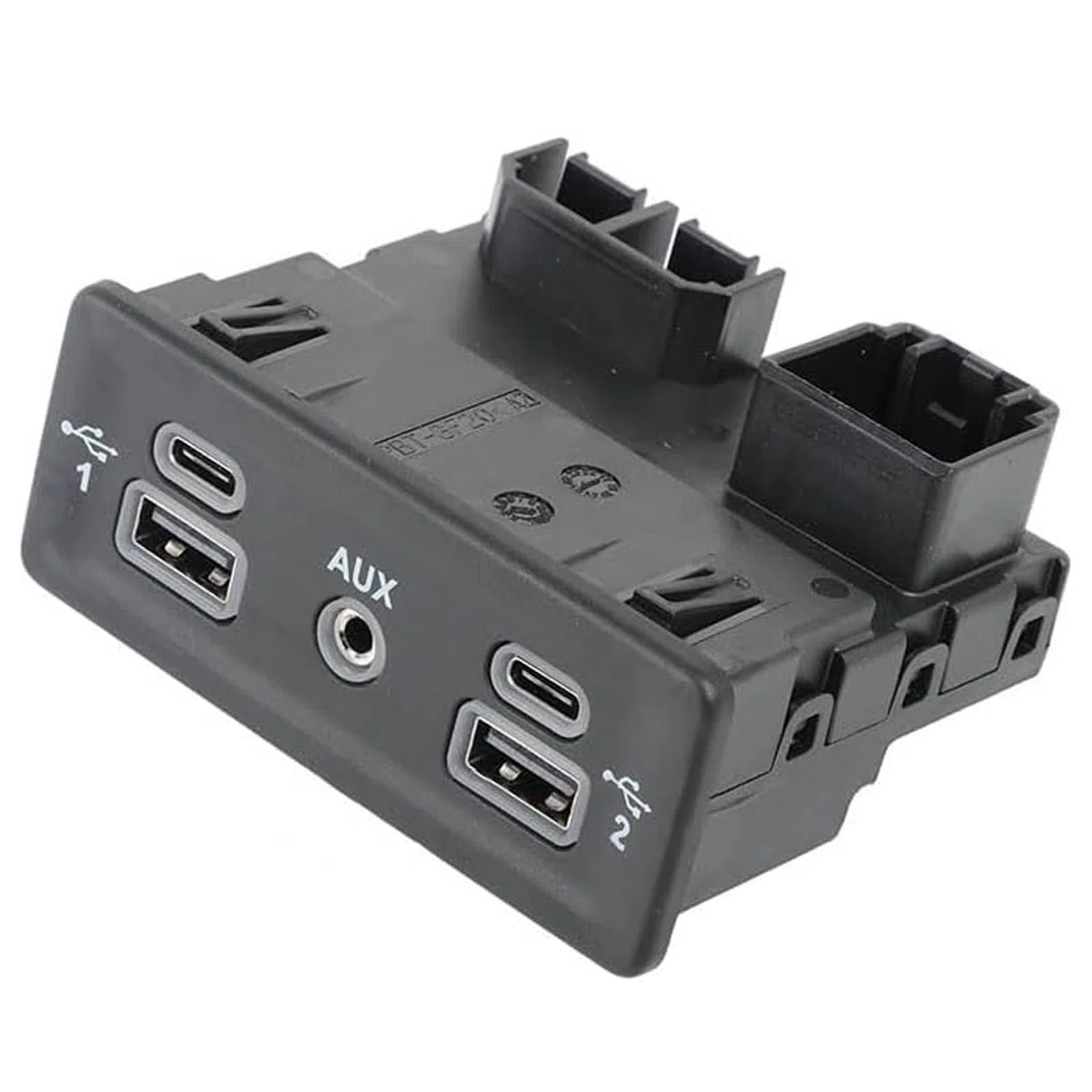 Général Module d'interfaces de centres multimédia de voiture avec ports USB Charge rapide et défense pour plusieurs véhicules Module de lecteur audio automatique d'origine